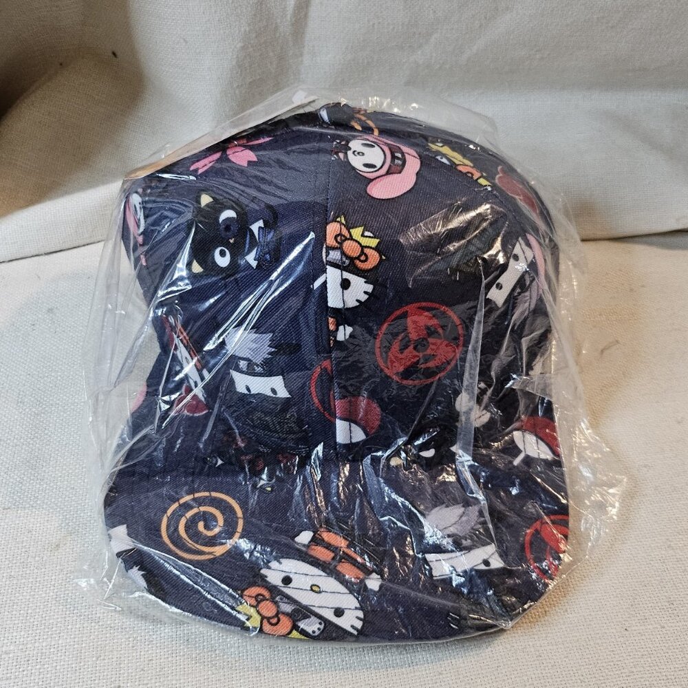Naruto Shippuden Hello Kitty and Friends Cap Adjustable Snapback Hat